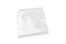 Envelopes de plástico transparentes 160 x 160 mm | Envelopesonline.pt