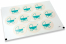 Selos para envelope de nascimento - carrinho de bebé azul | Envelopesonline.pt