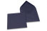 Envelopes de cartões de felicitações coloridos - Azul escuro, 155 x 155 mm | Envelopesonline.pt