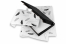 Caixas para correio pretas - exemplo com papel de seda | Envelopesonline.pt