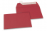 Envelopes de papel coloridos - Vermelho escuro, 114 x 162 mm | Envelopesonline.pt