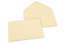 Envelopes de cartões de felicitações coloridos - Branco marfim, 133 x 184 mm | Envelopesonline.pt
