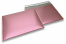 Envelopes de bolhas de plástico metalizado mate ECO - rosa dourado 320 x 425 mm | Envelopesonline.pt