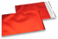 Envelope colorido de película metalizada mate - Vermelho 180 x 250 mm | Envelopesonline.pt