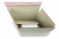 Caixa automontável em papel de erva - Pressione as abas para dentro para preparar a caixa | Envelopesonline.pt