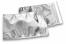 Envelopes coloridos de folha metalizada - Prateado 114 x 162 mm | Envelopesonline.pt