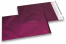 Envelopes coloridos de película metalizada mate - Vermelho Burgundy 180 x 250 mm | Envelopesonline.pt