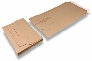 Embalagem para livros são entregues planos - castanho | Envelopesonline.pt
