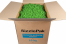 Farripas de papel para enchimento SizzlePak - Verde lima (10 kg) | Envelopesonline.pt