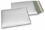 Envelopes de bolhas de plástico metalizado mate ECO - prateado 180 x 250 mm | Envelopesonline.pt