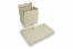 Caixa automontável em papel de erva -  A caixa de fecho rápido é fornecida achatada | Envelopesonline.pt
