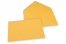  Envelopes de cartões de felicitações coloridos - Amarelo dourado, 162 x 229 mm | Envelopesonline.pt