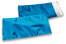 Envelopes de folha metalizada coloridos - Azul 114 x 229 mm | Envelopesonline.pt