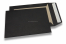 Envelopes coloridos em cartão rígido - preto | Envelopesonline.pt