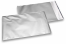 Envelope colorido de película metalizada mate - Prateado 180 x 250 mm | Envelopesonline.pt