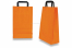 Sacos de papel com alças dobradas - laranja | Envelopesonline.pt