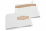 Envelopes com janela branco sujo, 162 x 229 mm (C5), janela à direita 40 x 110 mm, posição da janela 15 mm do direita e 72 mm do baixo, 90 gsm, aprox. 7 g por unidade  | Envelopesonline.pt