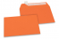 Envelopes de papel coloridos - Cor de laranja, 114 x 162 mm | Envelopesonline.pt