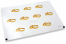 Selos para envelope de casamento - alianças douradas | Envelopesonline.pt