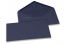 Envelopes de cartões de felicitações coloridos - Azul escuro, 110 x 220 mm | Envelopesonline.pt