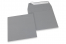Envelopes de papel coloridos - Cinzento, 160 x 160 mm | Envelopesonline.pt