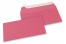 Envelopes de papel coloridos - Cor-de-rosa, 110 x 220 mm | Envelopesonline.pt