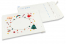 Envelopes de Natal de bolhas brancos - Decorações de Natal | Envelopesonline.pt