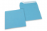 Envelopes de papel coloridos - Azul céu, 160 x 160 mm  | Envelopesonline.pt