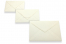 Envelopes de cart&otilde;es de felicita&ccedil;&otilde;es creme | Envelopesonline.pt
