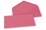 Envelopes de cartões de felicitações coloridos - Cor-de-rosa, 110 x 220 mm | Envelopesonline.pt