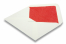 Envelopes brancos marfim forrados - forro vermelho | Envelopesonline.pt