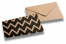 Envelopes Kraft decorativos - ondas | Envelopesonline.pt