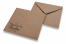 Envelopes de casamento - castanho + reserva la fecha | Envelopesonline.pt