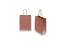 Sacos de papel com alças torcidasp - vermelho metalizado, 180 x 80 x 220 mm, 90 gr | Envelopesonline.pt