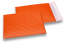 Envelopes almofadados metalizados de alto brilho, cor de laranja | Envelopesonline.pt