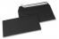 Envelopes de papel coloridos - Preto, 110 x 220 mm | Envelopesonline.pt