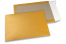 Envelopes coloridos em cartão rígido - dourado, 229 x 324 mm | Envelopesonline.pt