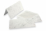 Envelope marmorizados (110 x 220 mm) e cartão (105 x 210 mm) - marmorizado cinza, forro cinza | Envelopesonline.pt