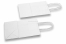 Sacos de papel com alças torcidas - branco, 140 x 80 x 210 mm, 90 gr | Envelopesonline.pt