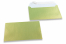 Envelopes madrepérola coloridos verde lima - 114 x 162 mm | Envelopesonline.pt