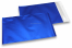 Envelopes coloridos de película metalizada mate - Azul escuro 230 x 320 mm | Envelopesonline.pt