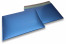 Envelopes almofadados de plástico metalizado mate ECO - azul escuro 320 x 425 mm | Envelopesonline.pt