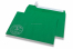 Envelopes de Natal coloridos - Verde, com boneco de neve | Envelopesonline.pt