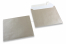 Envelopes madrepérola coloridos prateado - 155 x 155 mm | Envelopesonline.pt