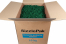 Farripas de papel para enchimento SizzlePak - Verde escuro (10 kg) | Envelopesonline.pt