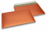 Envelopes almofadados de plástico metalizado mate ECO - cor de laranja 235 x 325 mm | Envelopesonline.pt