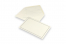 Envelopes de luto - creme + margem dupla, 120 x 185 mm | Envelopesonline.pt