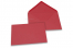 Envelopes de cartões de felicitações coloridos - Vermelho, 114 x 162 mm | Envelopesonline.pt