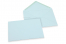 Envelopes de cartões de felicitações coloridos - Azul claro, 133 x 184 mm | Envelopesonline.pt