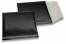 Envelopes de bolhas de plástico metalizado ECO - preto 165 x 165 mm | Envelopesonline.pt